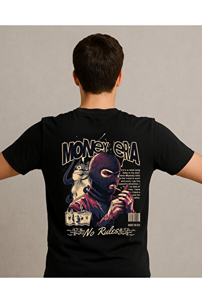 Ebiidesign Money Era Printed T-Shirt