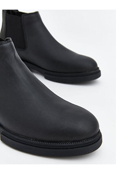 LC Waikiki Özmarka Yeni Sezon Deri Görünümlü Erkek Bot