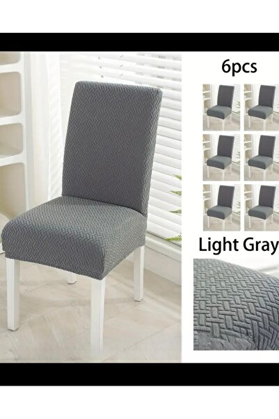 intil Chair Cover Chair Cover Stretch Fabric Stretchable Washable 6Pcs Brick Pattern Chair Cover