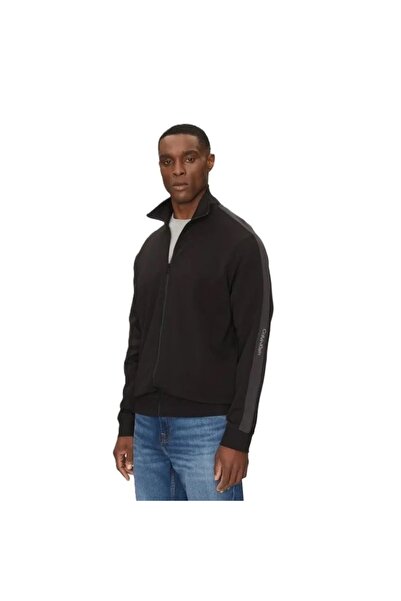 Calvin Klein LOGO TAPE ZIP THROUGH sweatshirt