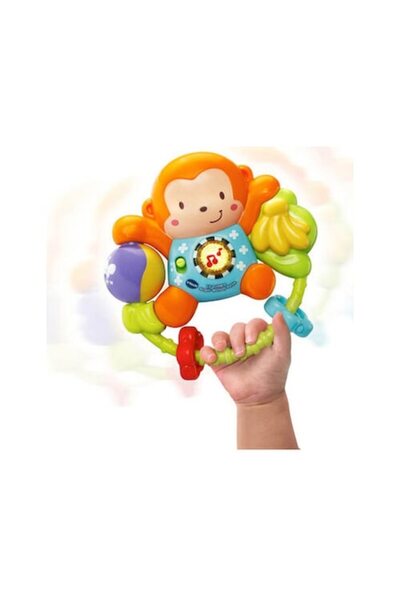 VTech Baby Играчка - Дрънкалка, Игрива Маймунка
