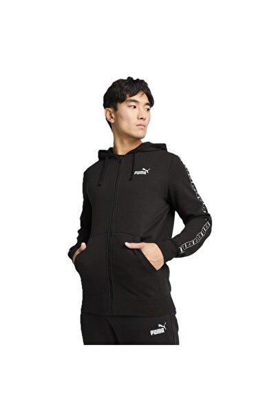 Puma Bluza cu fermoar ESS TAPE Full-Zip Hoodie TR