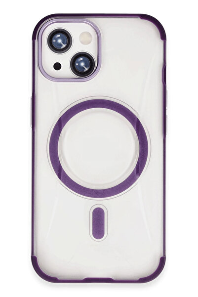 Joko غطاء MTXDPN لهاتف آيفون 15 هيلتون ماج سيف - (113107) بنفسجي غامق