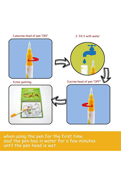 OEM Water Magic: Dinosaur Coloring Book