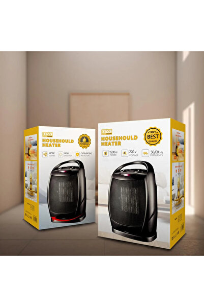 Denx DX2604 1500W Electric Heater with 3 Speeds and 45° Rotation