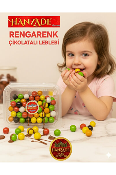 HANZADE GURME ÇİKOLATA KAPLI LEBLEBİ DRAJE 400 GR ÖZENLE SEÇİLMİŞ TANELER