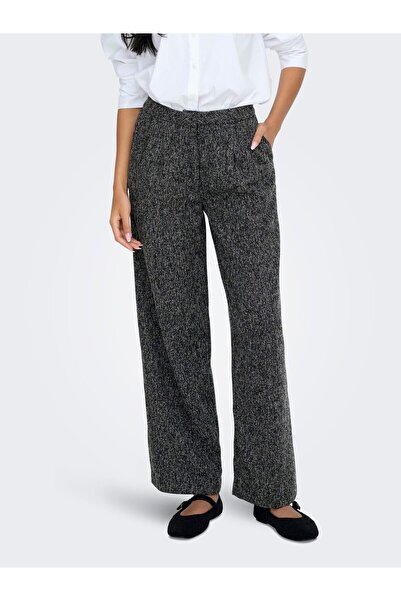 JDY Hose JDYFRANCESCA Weiter Beinschnitt Hose