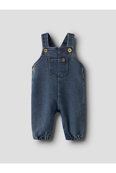 Lil' Atelier Baby Overall Denim