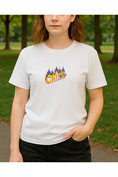 Ebiidesign Chill Printed T-Shirt