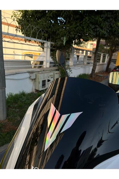 Mavera Stickers Mt Logo Hologram Sticker 12X14Cm (1 Piece)