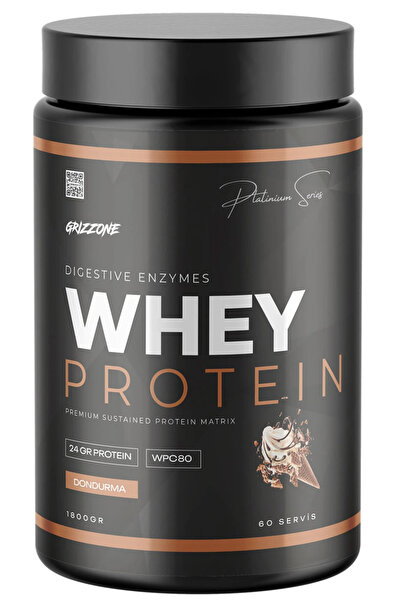 GRIZZONE WHEY PROTEIN PRO WPC80 1800 GR 60 SERVIS DONDURMA AROMALI