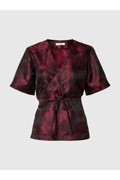 SELECTED Wickeloberteil Jacquard