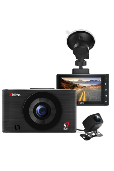 Neno Xblitz S7 Duo - Cameră auto față/spate, Full HD, neagră
