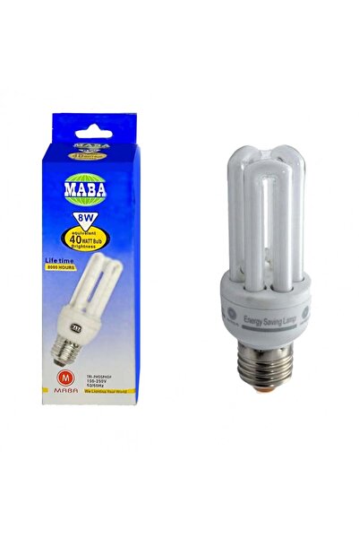 MABA Energy saving lamp E27 8W 220V