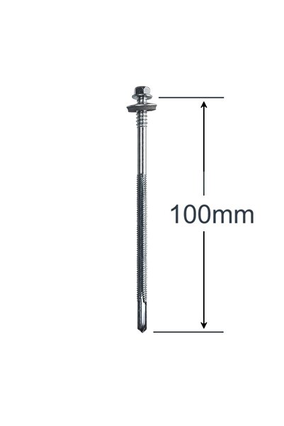 Mag-Krak Surub Panou Sandwich 100mm Zincat - 50buc/cutie