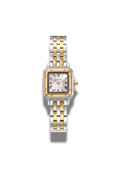 la vunton Laventon Panther Women's Watch - Two-tone design embodies classic luxury