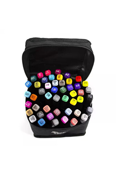 OfficeBoard Set 48 de carioci profesionale cu 2 capete, in suport textil