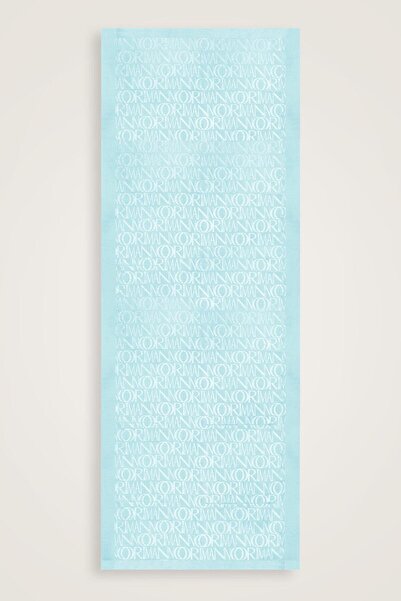 Imannoor Signature Monogram Burgundy Shiny Jacquard Shawl 70X200