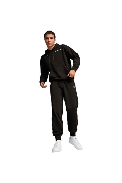 Puma Παντελόνι Bmw Mms Ess Fleece, Μαύρο, Ανδρικό