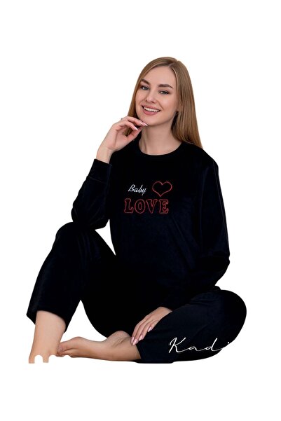 Emir Store Velvet Winter Women's Pajama Set # Gift Pajamas # Thick # Winter # Pijamatakımı # Suitable