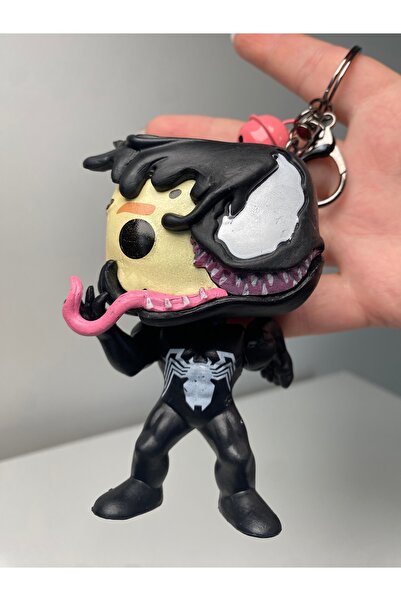 İnci Venom Koca Kafa Figür Anahtarlık