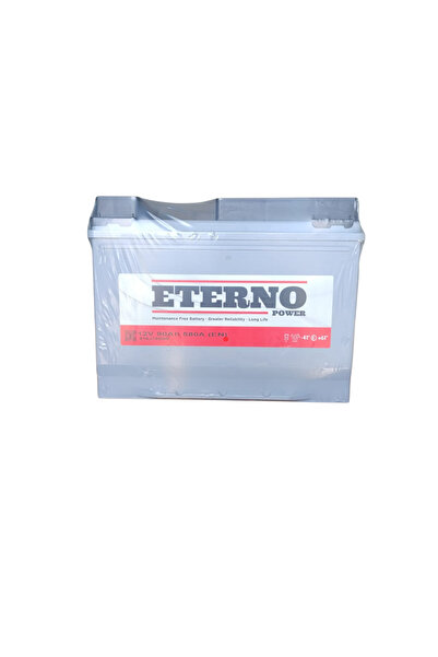 Eterno 90 AH. 580A (EN) (PETLAS GARANTİSİ ALTINDA) (ÜRETİM TARİHİ: 2025)