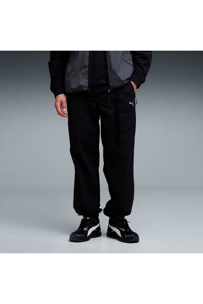 Puma Trousers tech Winterized Relaxed Pants, Black, Men