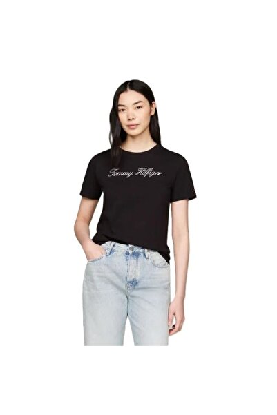 Tommy Hilfiger Tricou NOS SCRIPT REGULARE C-NK SS