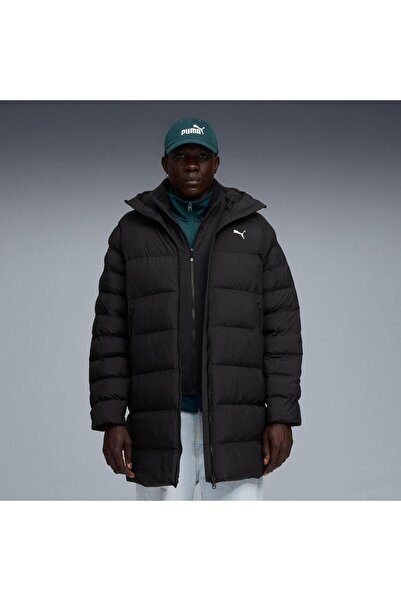 Puma Jacket Mono Hooded Parka, Black, Men