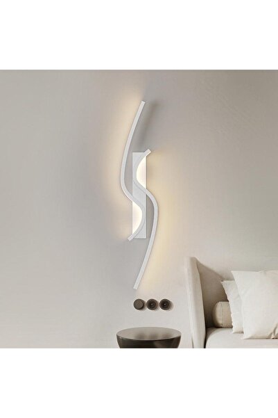 MİNEL DEKOR LED LIGHTING Minel dekor lighting yatak başlığı led avize lily model gri