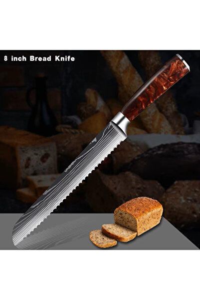 Alpargos Japon Tarzı Ekmek Bıçağı