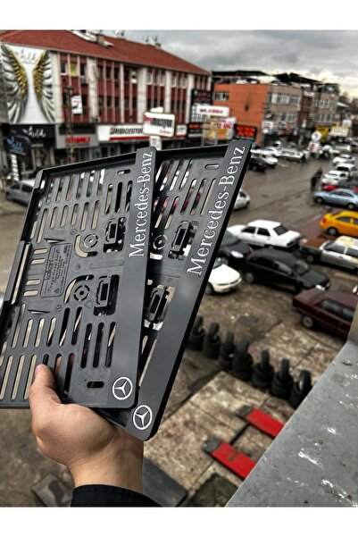 Pi Dekorasyon MERCEDES BENZ KARE OTOMOBİL Pleksi Plakalık