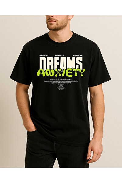 Ebiidesign Dream Anxiety Printed T-Shirt