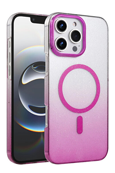 NewFace غطاء ماج سيف لامع لهاتف آيفون 16 برو ماكس من إم تي إكس دي بي إن (1330...