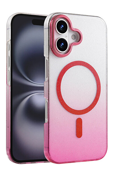 NewFace غطاء ماج سيف لامع لهاتف آيفون 16 بلس من إم تي إكس دي بي إن (132957) -...