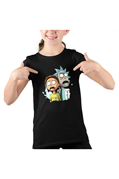 OEM Παιδικό Κορίτσι Rick and Morty Space Explorers T-shirt