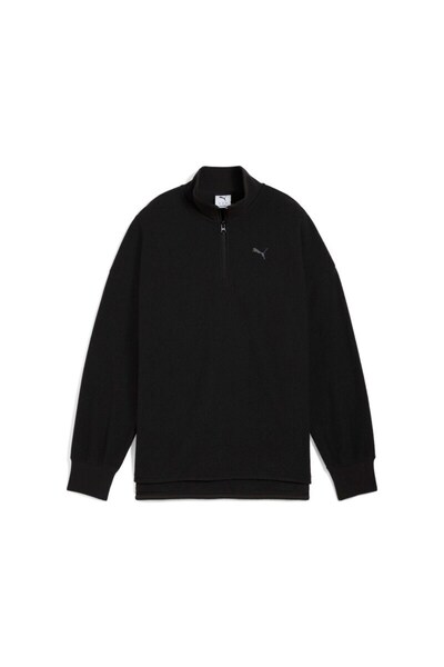 Puma Bluza HER Oversized Half-Zip Winterized Crew