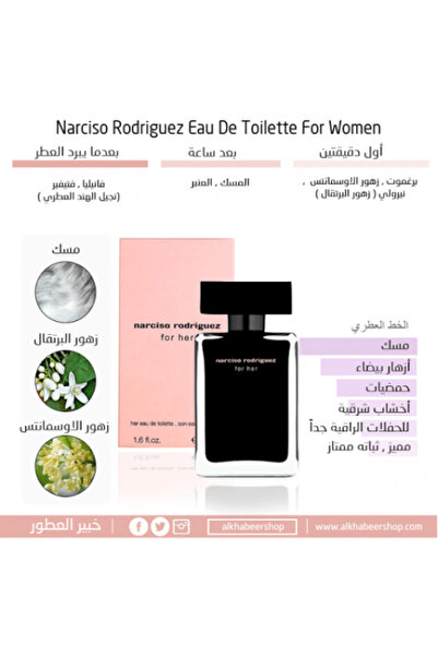 Narciso Rodriguez Narciso Rodriguez For Her Eau De Toilette 100ml