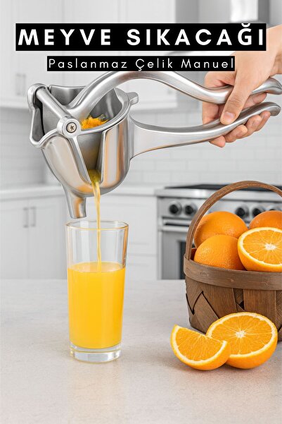 CasaPetra Fruit and Vegetable Juicer Stainless Steel Manual