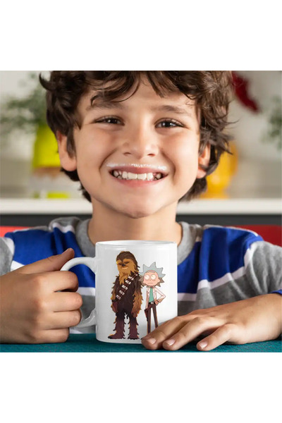 OEM Rick and Morty Chewbacca Star Wars mug