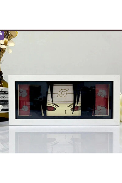PRODYS Decorative desk lamp, RGB, Itachi, Anime, Gaming, 3D, Remote control