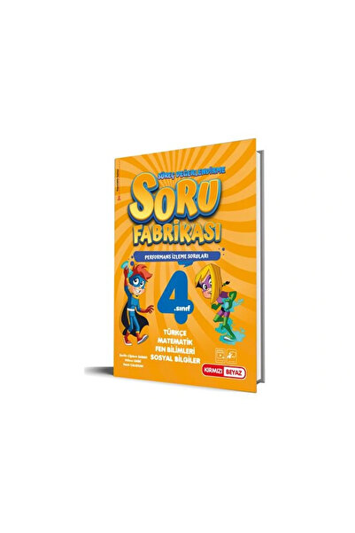 Kırmızı Beyaz Yayınları Kırmızı Beyaz 4.Sınıf Süreç Değerlendirme Soru Fabrik...