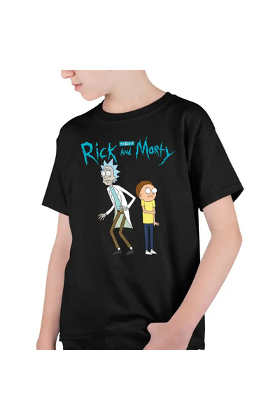 OEM Παιδικό μπλουζάκι Rick and Morty με κινούμενα σχέδια για αγόρια