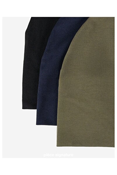 PIECE SIGNATURE 100% Cotton Double Layer Combed Cotton Beret for Teenagers Aged 9-15