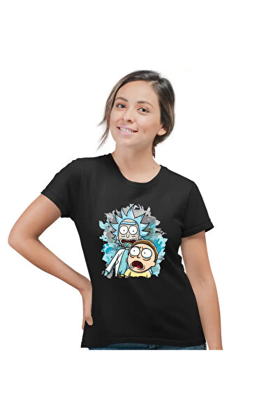 OEM Tricou Femei Rick and Morty Cercetator Nepot Asistent