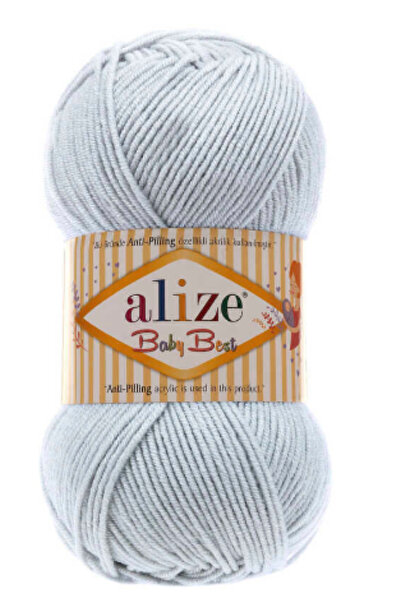 Alize Baby Best Light Gray 5 Pieces Collar: 224