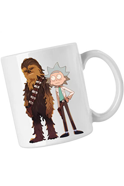 OEM Rick and Morty Chewbacca Star Wars mug