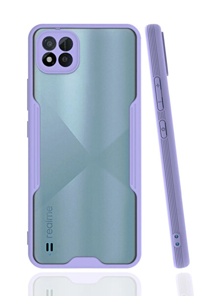 NewFace حافظة MTXDPN Realme C11 2021 من السيليكون البلاتيني (135643) - أرجواني