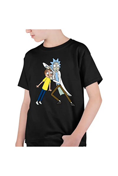OEM Tricou Copii Baieti Rick and Morty Casca Ochii