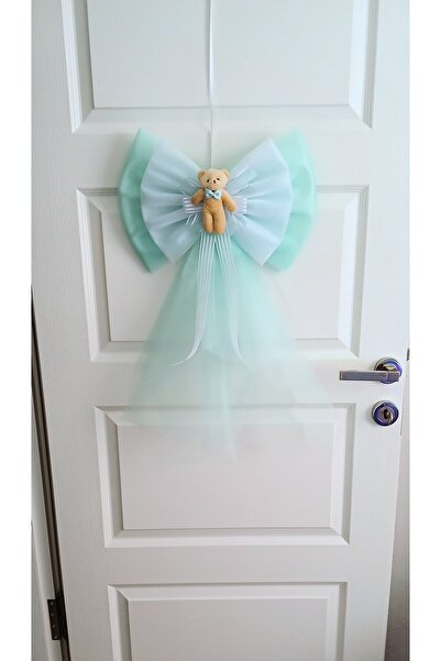 Mutlu Başlangıçlar زينة غرفة المستشفى، فيونكة سرير الأطفال، زينة باب الطفل، ف...